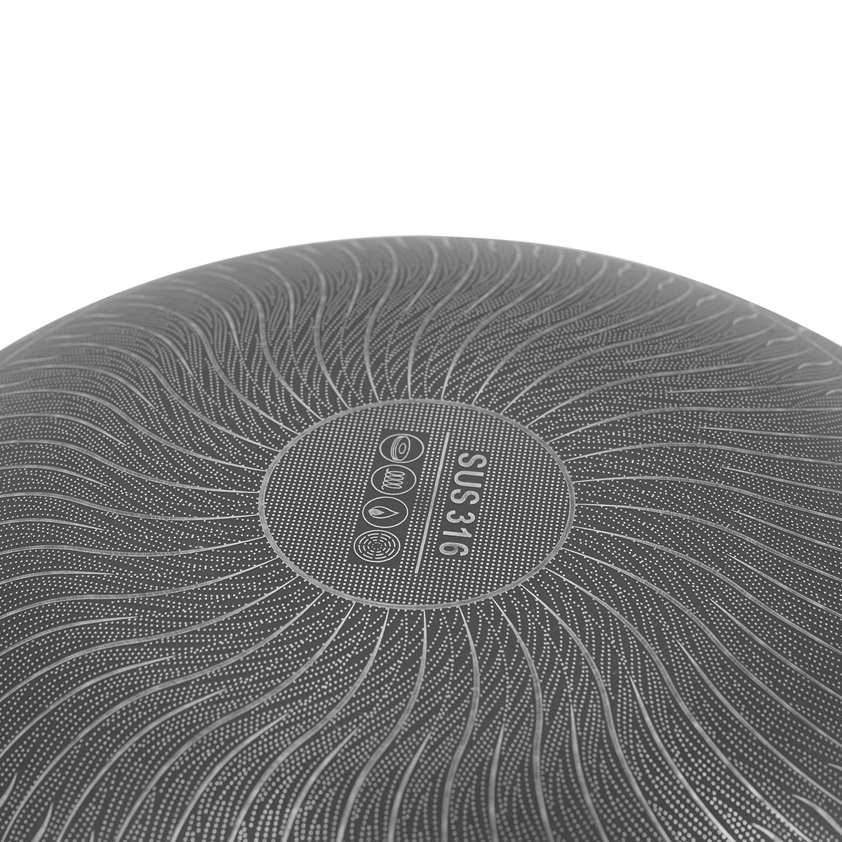 Non-stick Cookware with Lid, Stainless Steel Frying Pan, Modern Cooking Pan for Sauteing, Deep-Frying